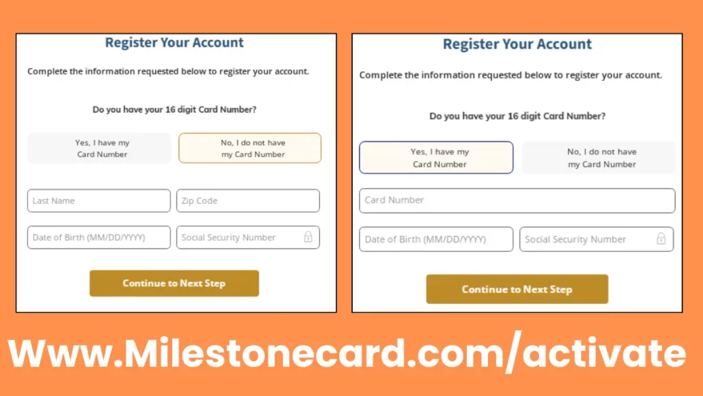 Milestonecard.com/activate 